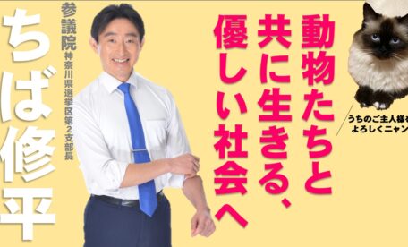 動物たちと共に生きる、優しい社会へ